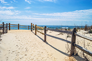 View from beachfront homes for sale in Lavallette